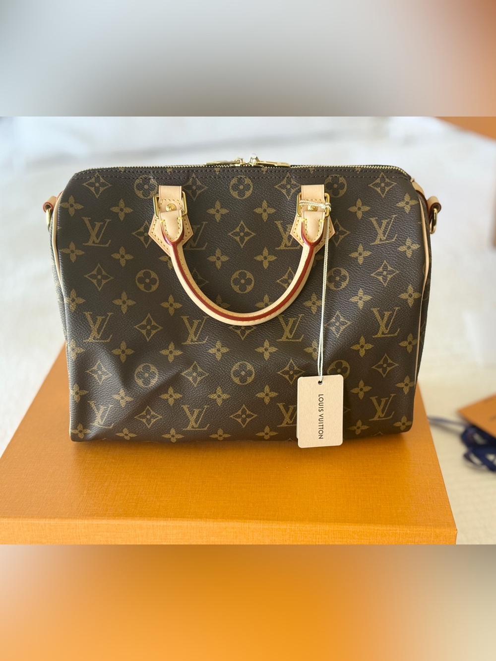 LOUIS VUITTON SPEEDY 30 BANDOULIERE MONOGRAM CANVAS NEW NWT IN BOX